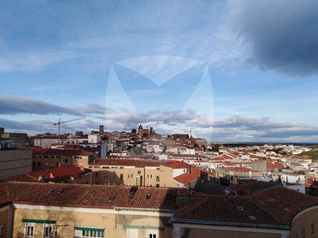 Exterior view of Flat for sale in Cáceres Capital  with Air Conditioner, Heating and Terrace