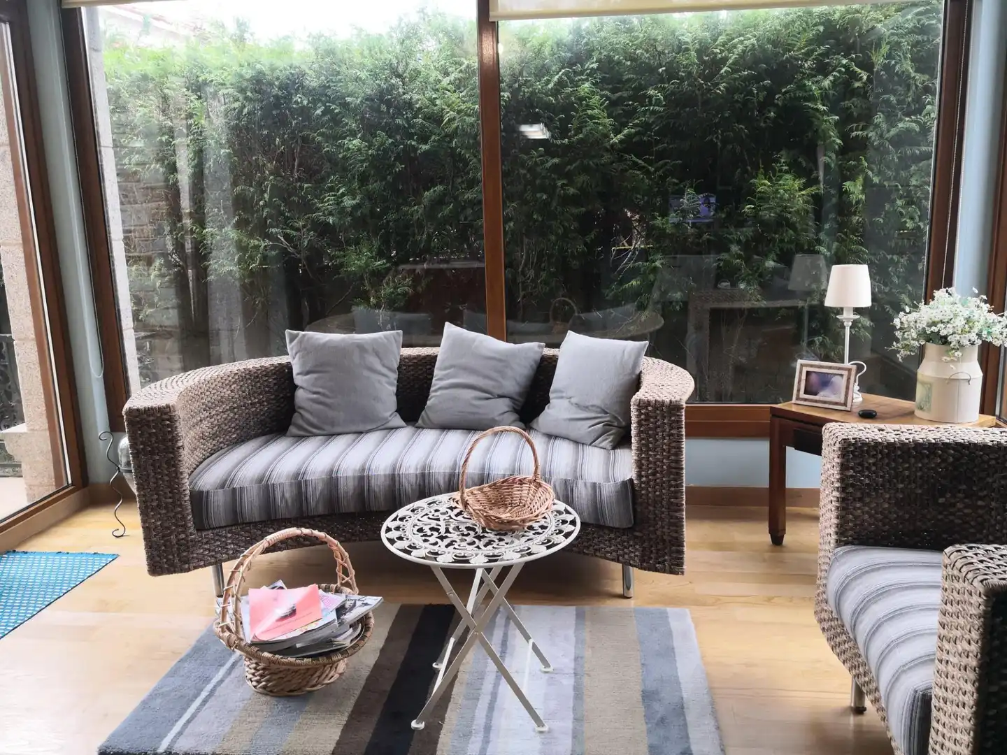 Terrassa de Casa o xalet en venda en Carballo amb Calefacció, Jardí privat i Terrassa
