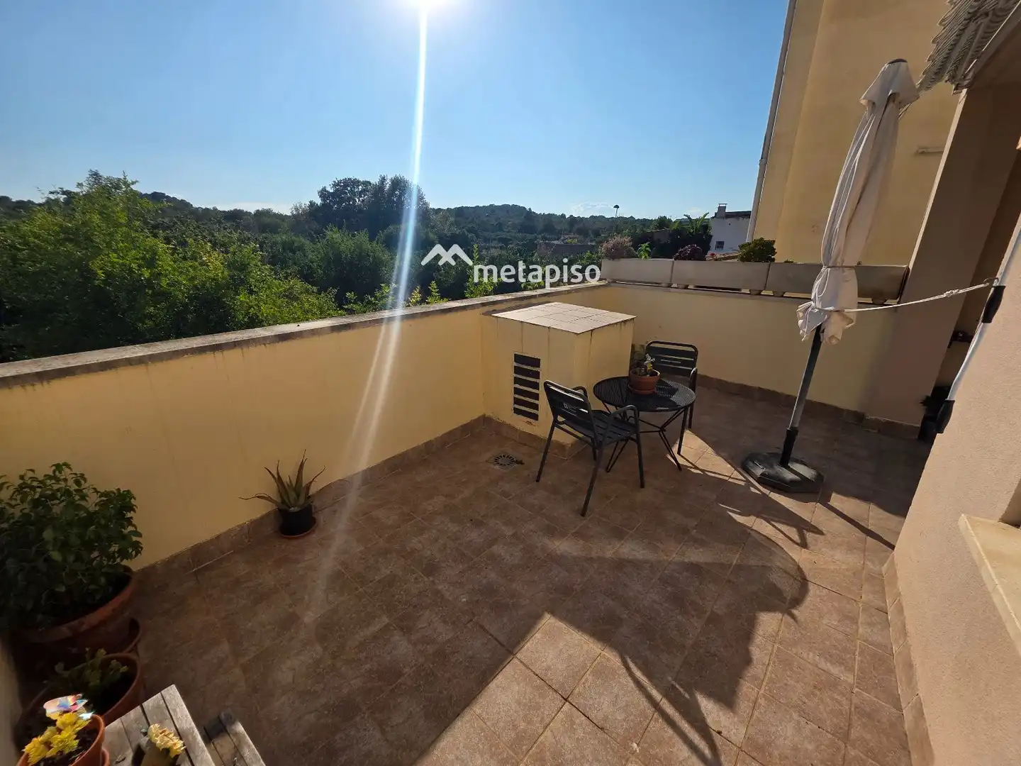 Terraza de Piso en venta en La Pobla de Montornès   con Calefacción y Terraza