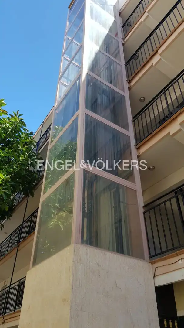 Vista exterior de Pis en venda en Jávea / Xàbia amb Calefacció
