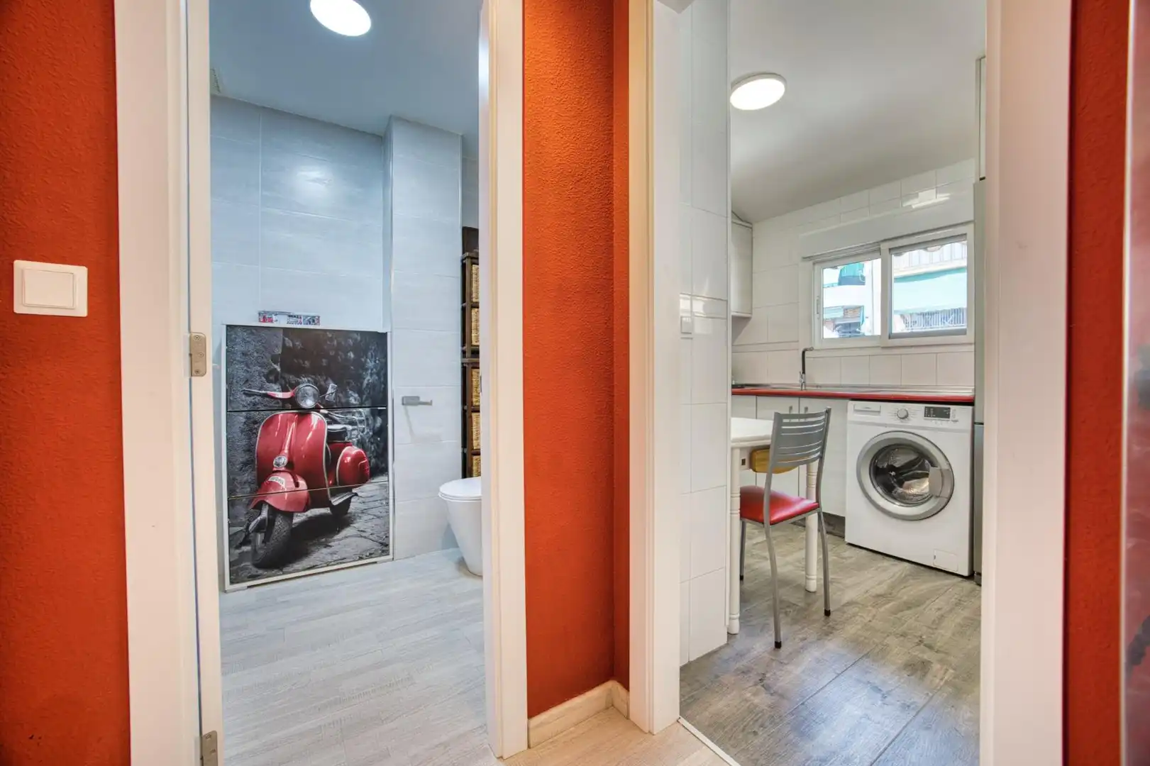 Badezimmer von Wohnungen zur Miete in El Campello mit Klimaanlage, Terrasse und Möbliert