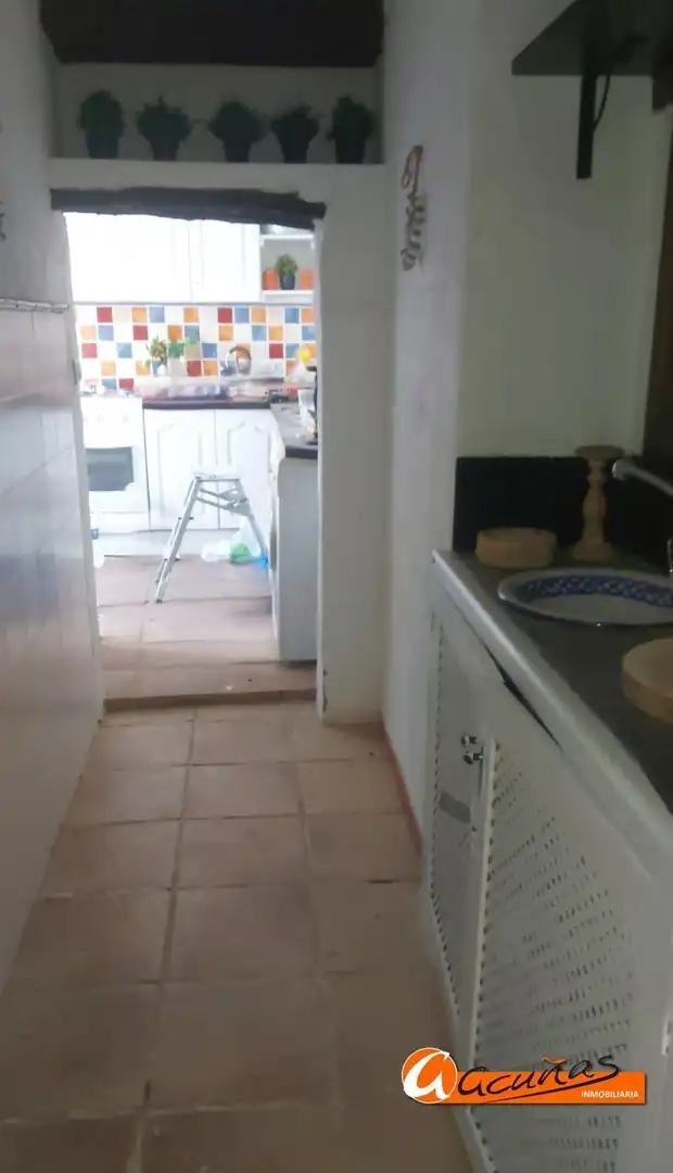 Cuina de Casa adosada en venda en Villanueva de Algaidas amb Terrassa i Piscina