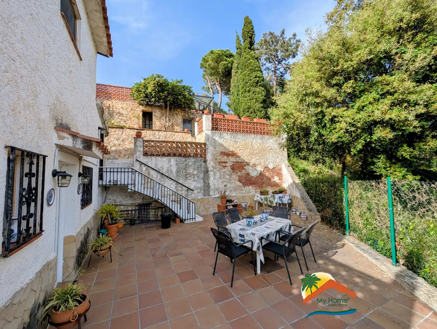 Terrassa de Casa o xalet en venda en Lloret de Mar amb Jardí privat, Terrassa i Piscina
