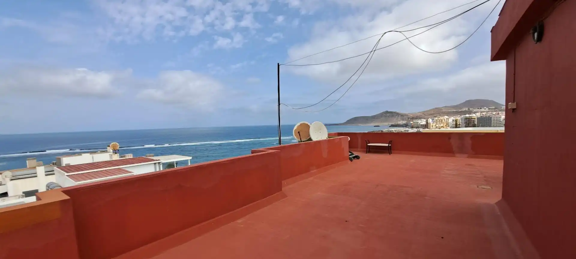 Terrace of Study for rent in Las Palmas de Gran Canaria  with Furnished