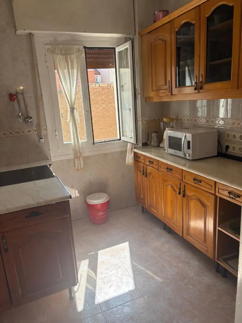 Kitchen of Flat for sale in Madrid  with Air Conditioner, Heating and Terrace