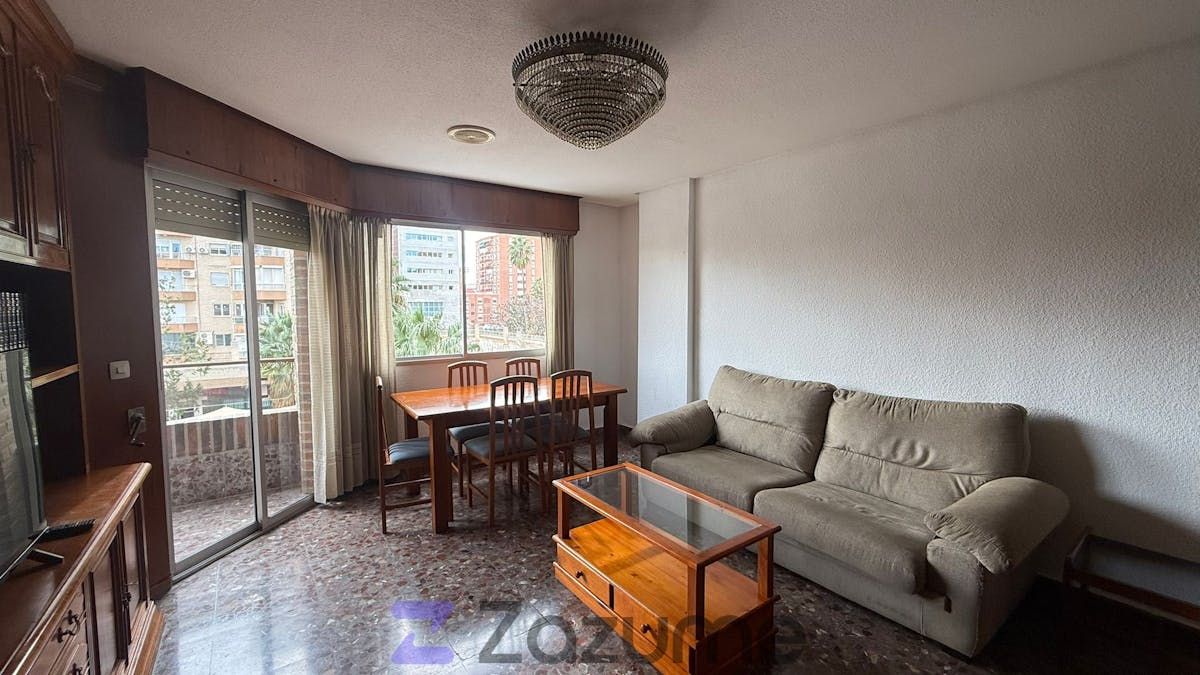 Living room of Flat to rent in  Murcia Capital  with Terrace, Furnished and Oven