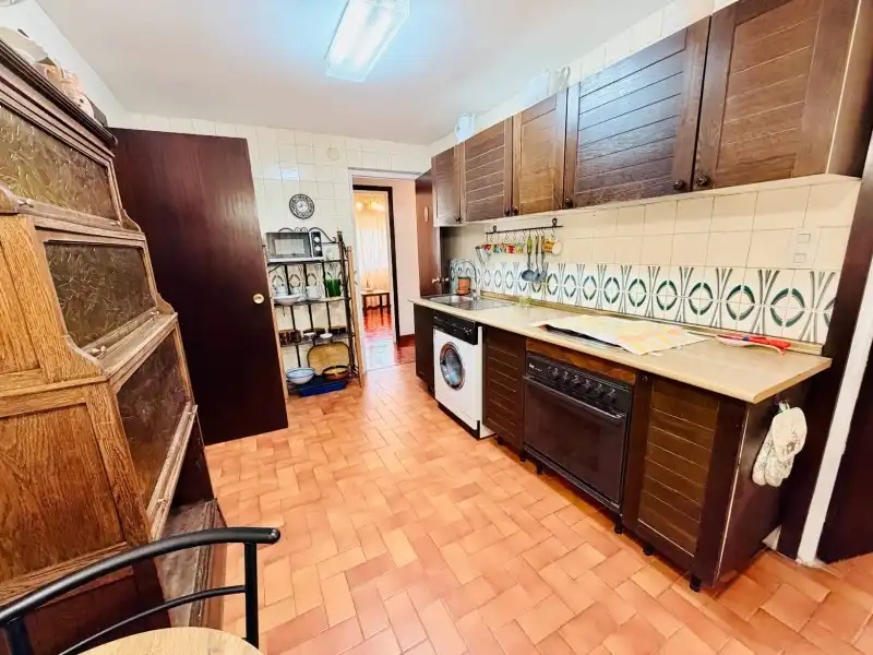 Kitchen of Flat for sale in El Espinar  with Heating, Parquet flooring and Terrace