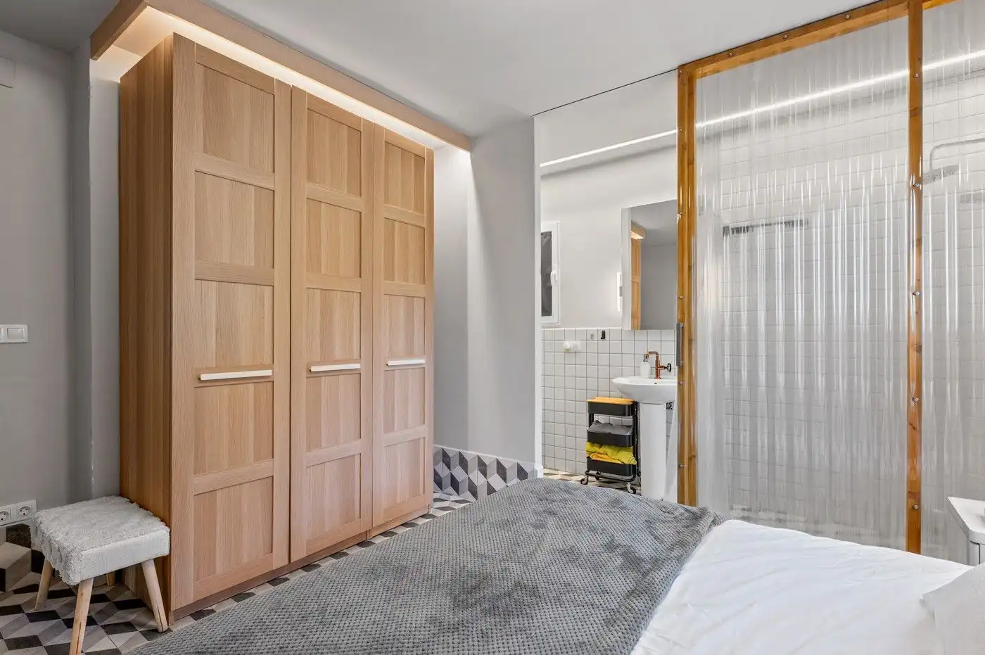 Dormitori de Casa o xalet en venda en Elche / Elx amb Jardí privat, Terrassa i Piscina