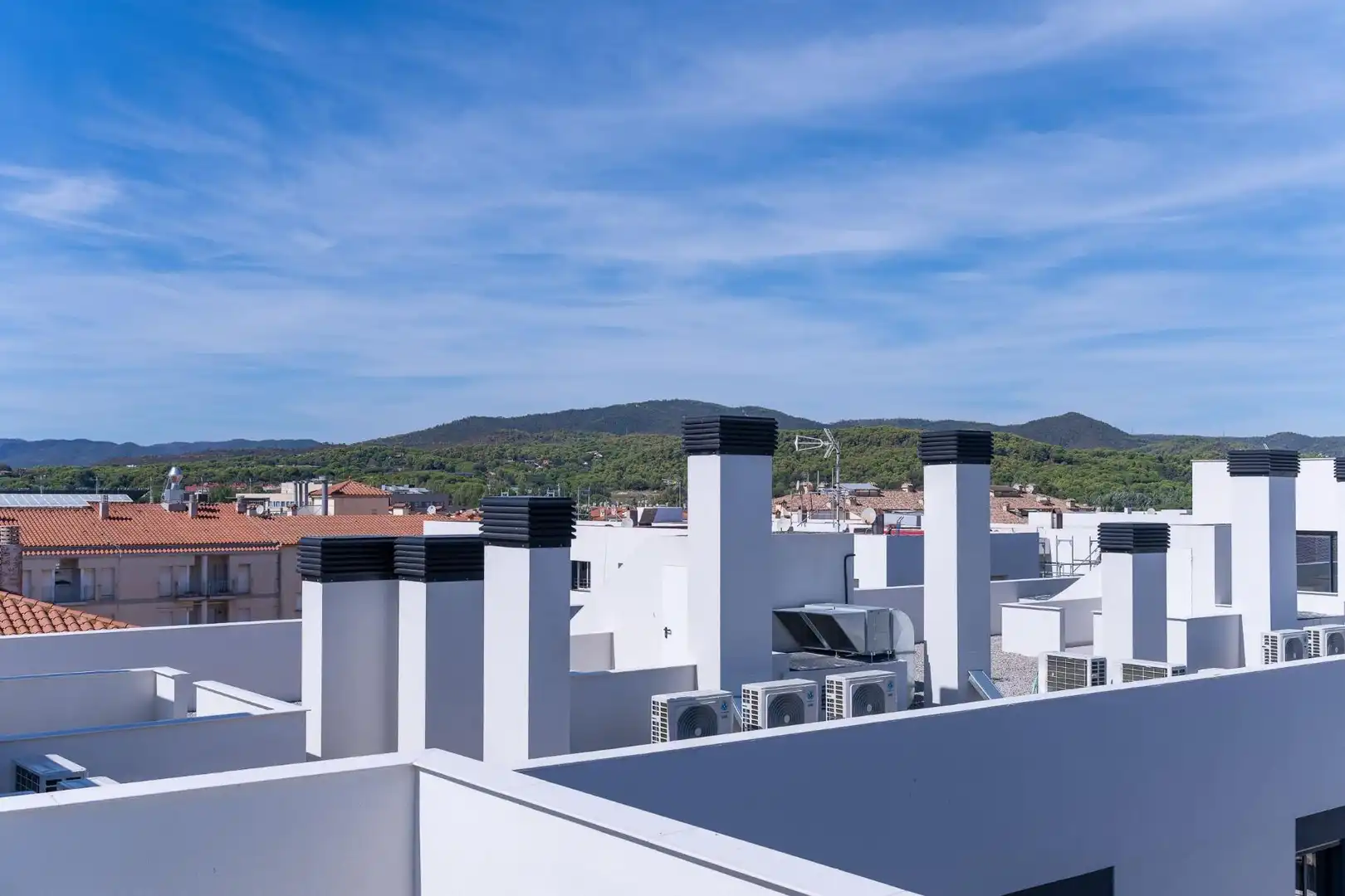 Terraza de Piso de alquiler en Palamós con Calefacción y Piscina comunitaria