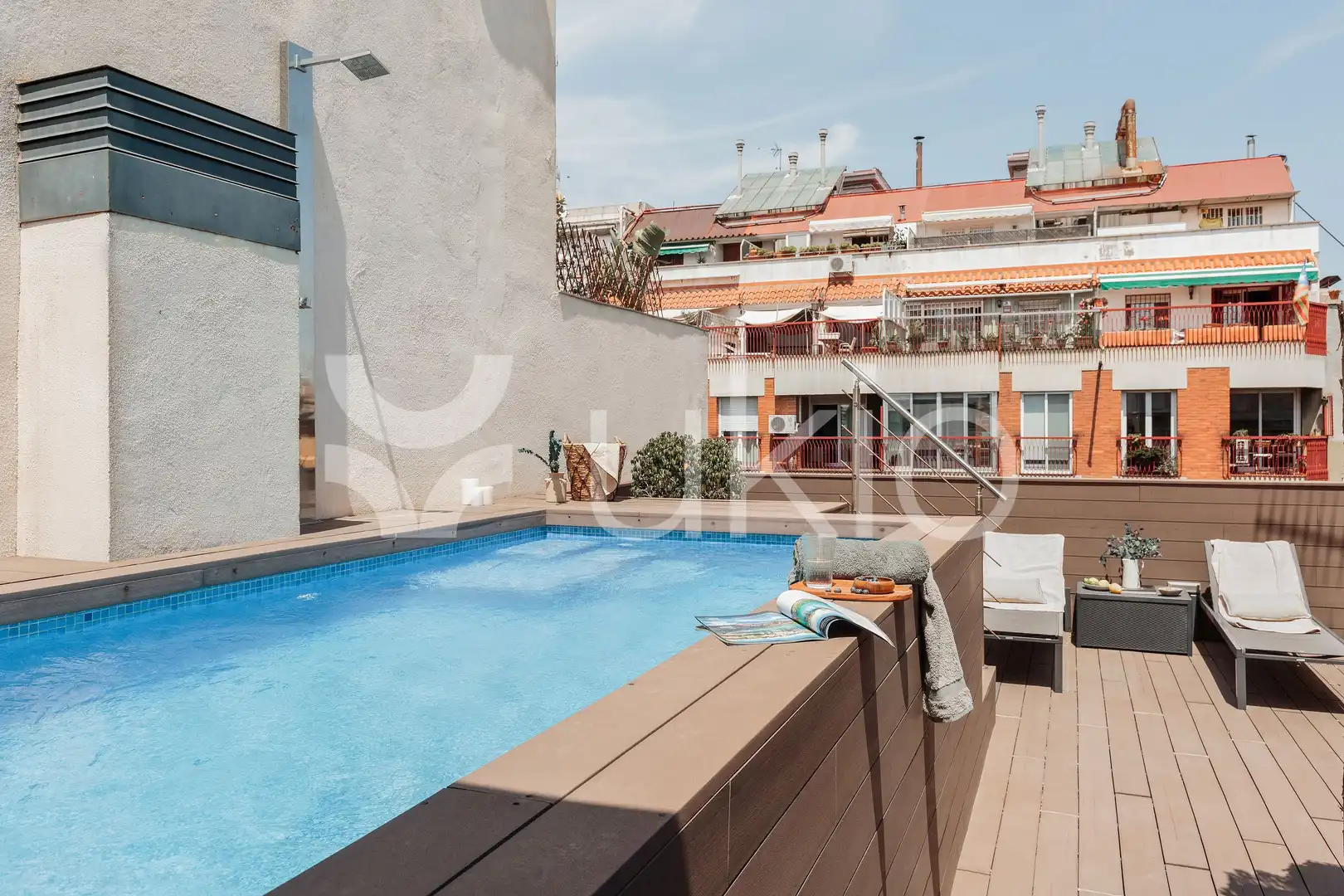 Mini appartamento con piscina in affitto a Carrer de Casanova, imagen 22