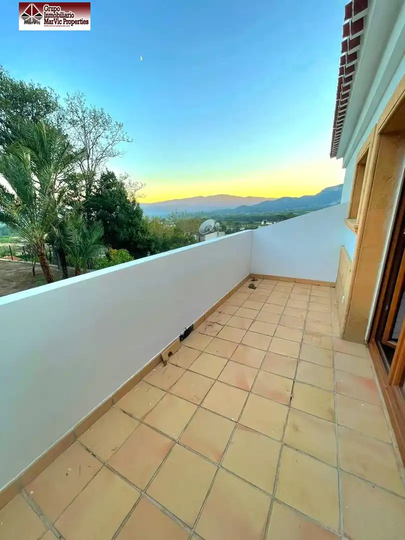 Terraza de Casa o chalet en venta en Gandia con Aire acondicionado, Calefacción y Jardín privado