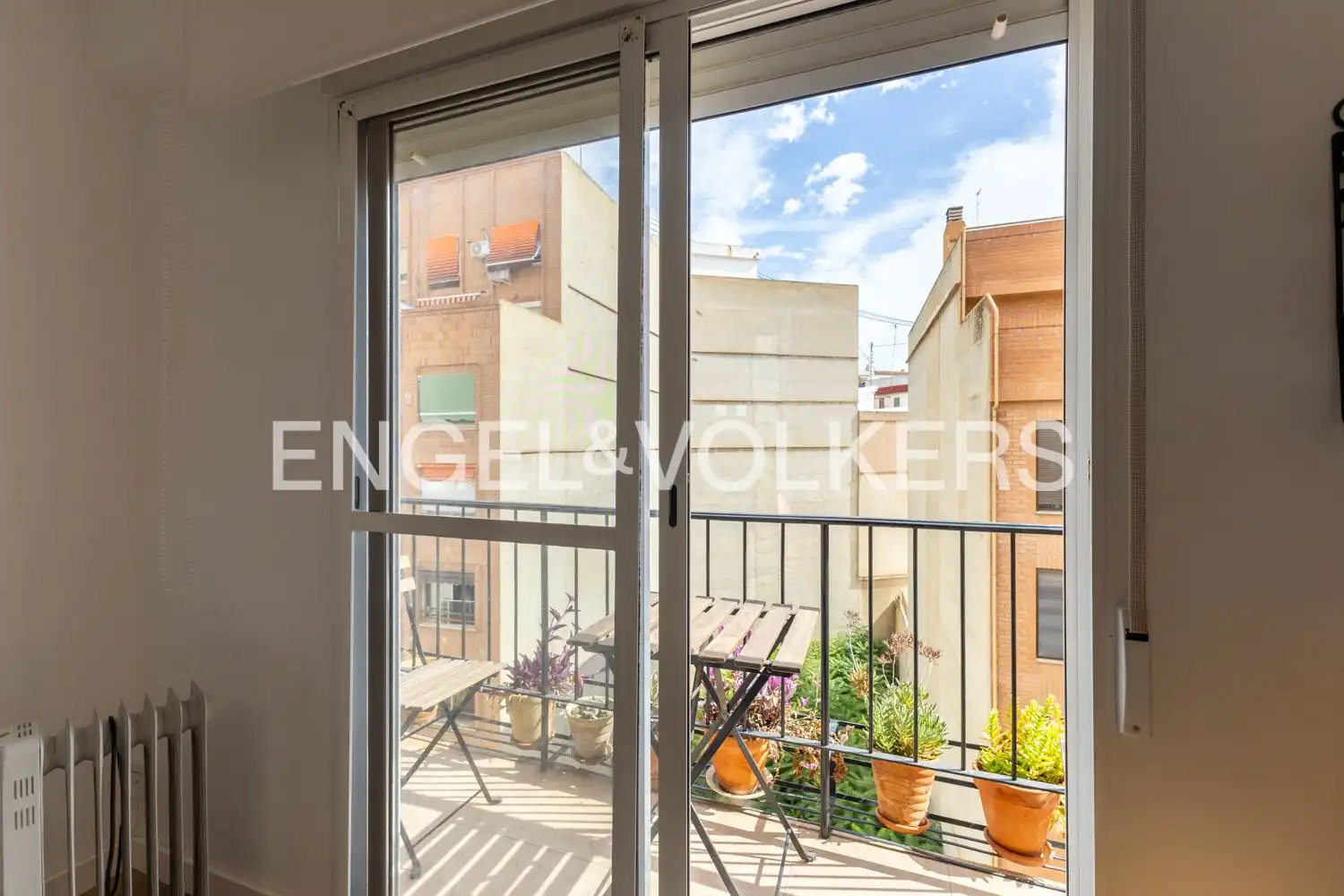 Terrasse von Wohnung zur Miete in Valencia mit Klimaanlage, Heizung und Möbliert