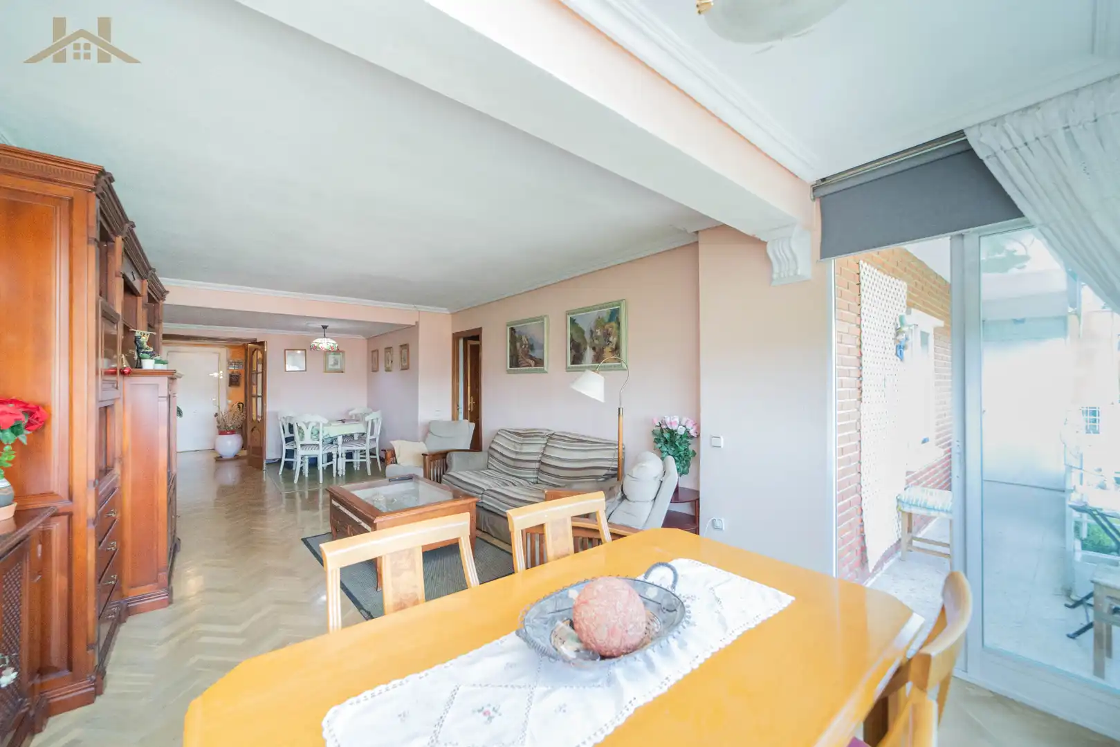 Living room of Flat for sale in Móstoles  with Air Conditioner, Heating and Terrace