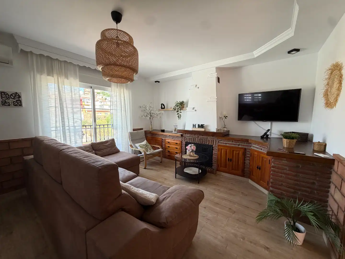 Sala de estar de Casa o chalet en venta en Málaga con Aire acondicionado, Terraza y Trastero