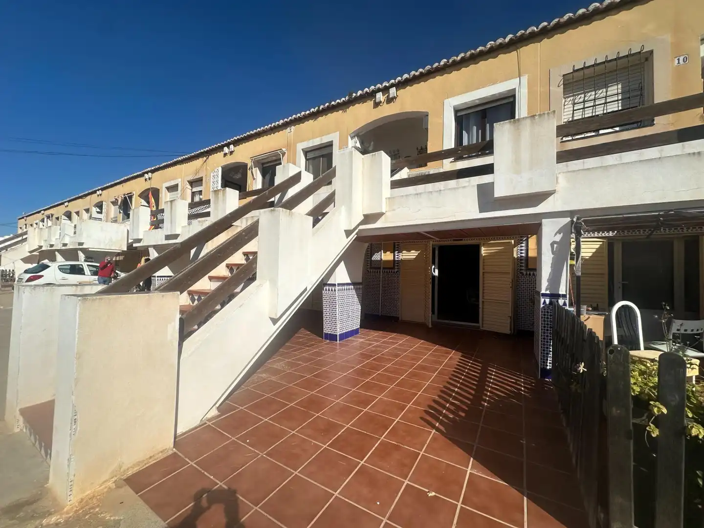 Außenansicht von Wohnung zum Verkauf in Cartagena mit Klimaanlage, Privatgarten und Möbliert