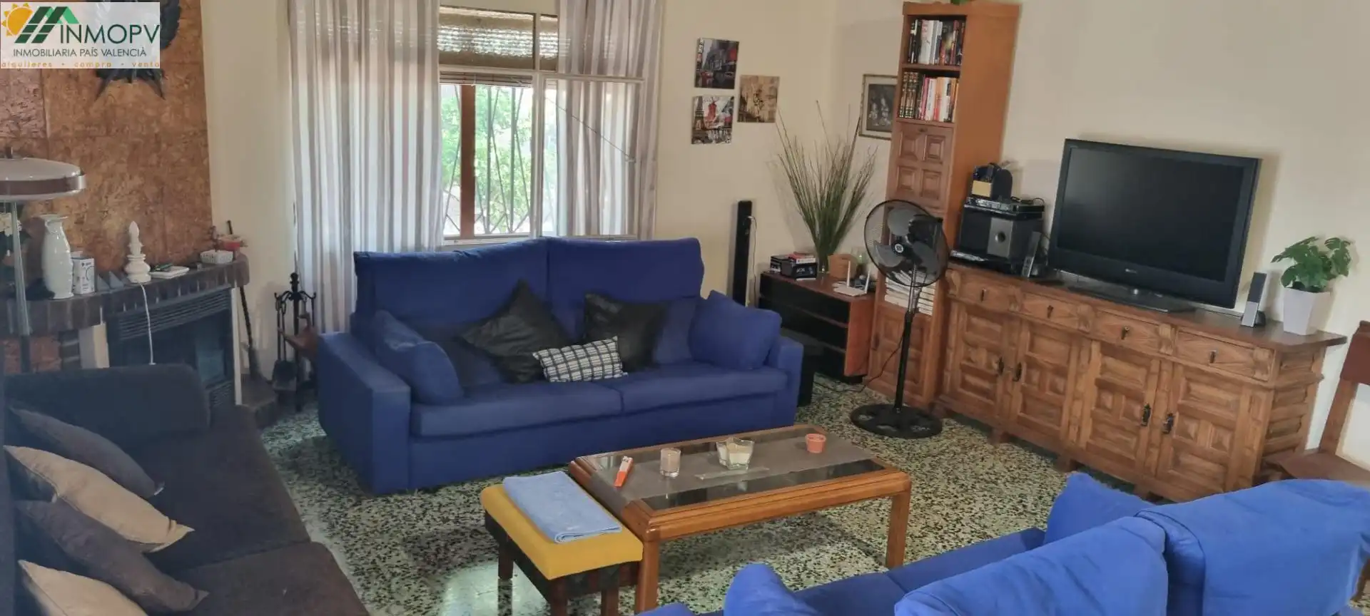 Sala d'estar de Finca rústica en venda en Vinaròs amb Calefacció, Jardí privat i Terrassa