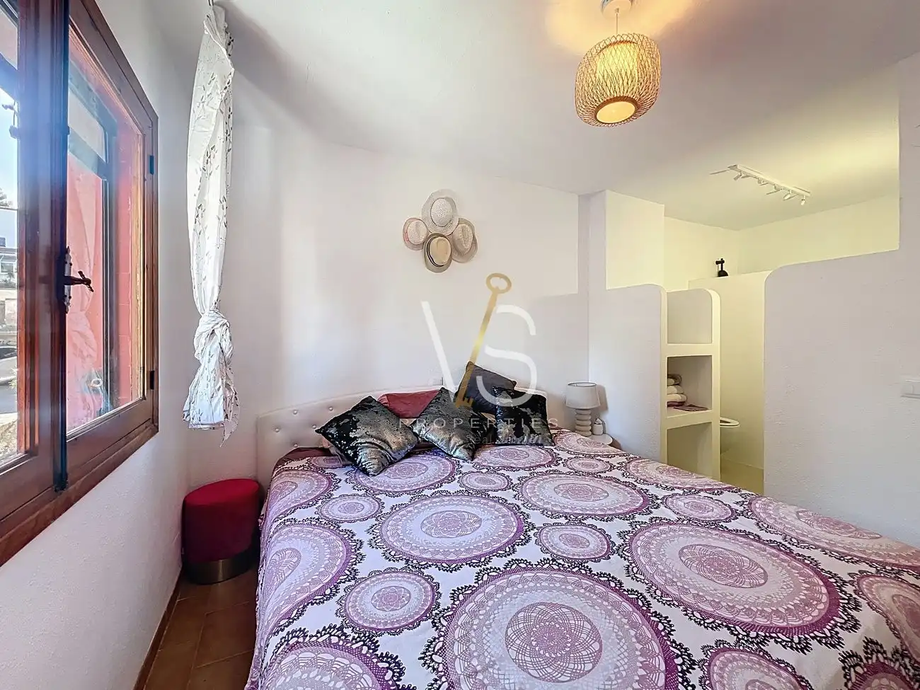Habitación de Casa adosada en venta en Benissa con Calefacción, Jardín privado y Piscina