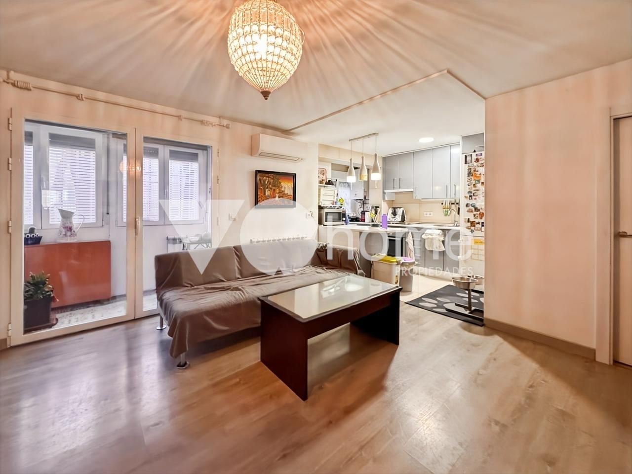 Sala de estar de Piso en venta en  Madrid Capital con Aire acondicionado, Calefacción y Terraza