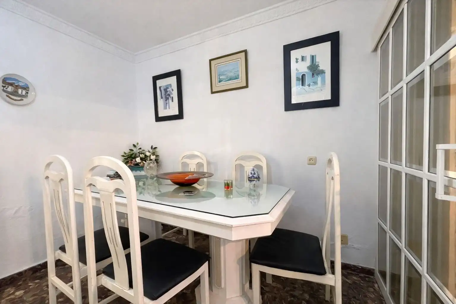 Menjador de Casa o xalet en venda en Canillas de Aceituno amb Terrassa i Moblat