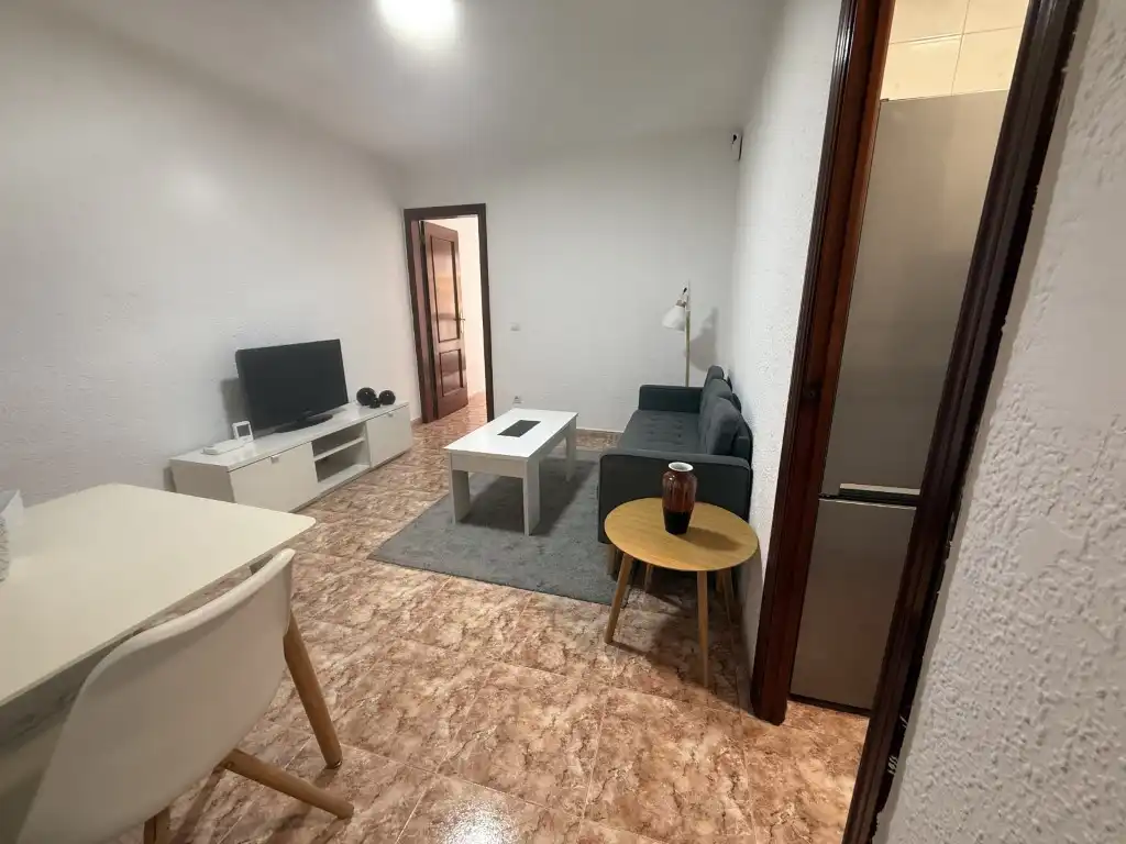 Sala de estar de Apartamento en venta en L'Hospitalet de Llobregat