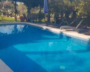 Swimming pool of Country house to rent in Llucmajor  with Air Conditioner, Private garden and Terrace