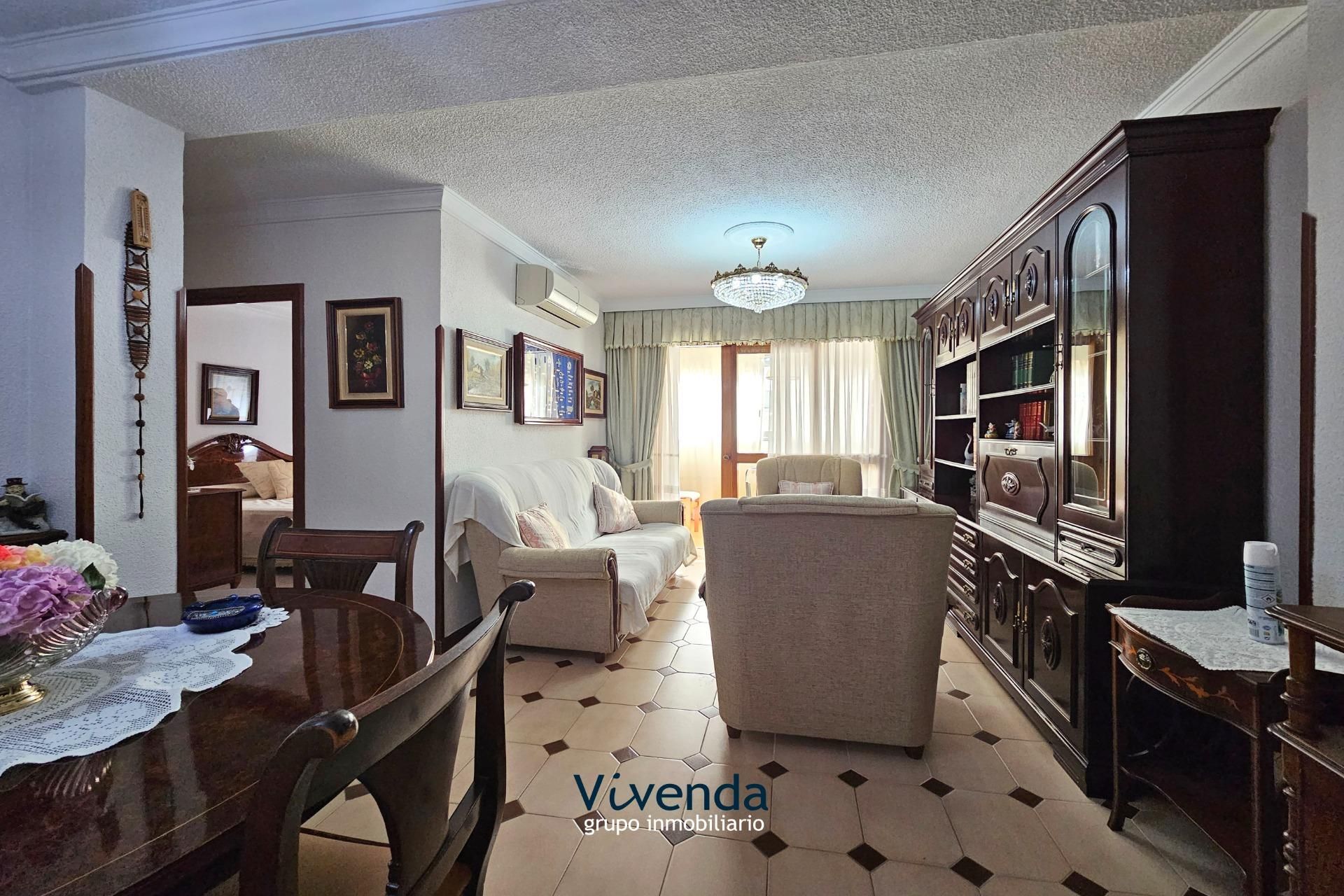 Wohnzimmer von Wohnung zum Verkauf in  Madrid Capital mit Heizung