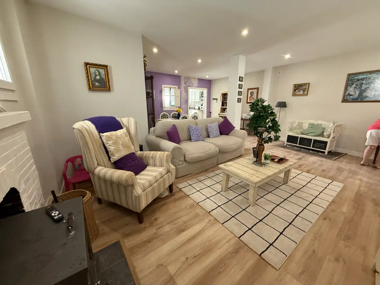 Sala de estar de Casa o chalet en venta en Senija con Aire acondicionado, Amueblado y Horno