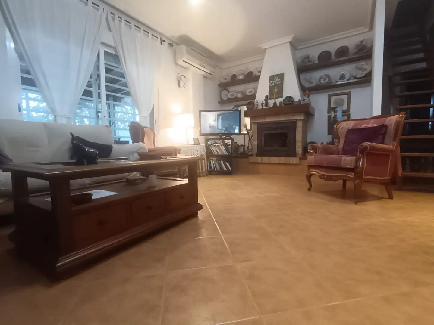 Sala de estar de Casa o chalet en venta en La Unión con Aire acondicionado, Calefacción y Jardín privado