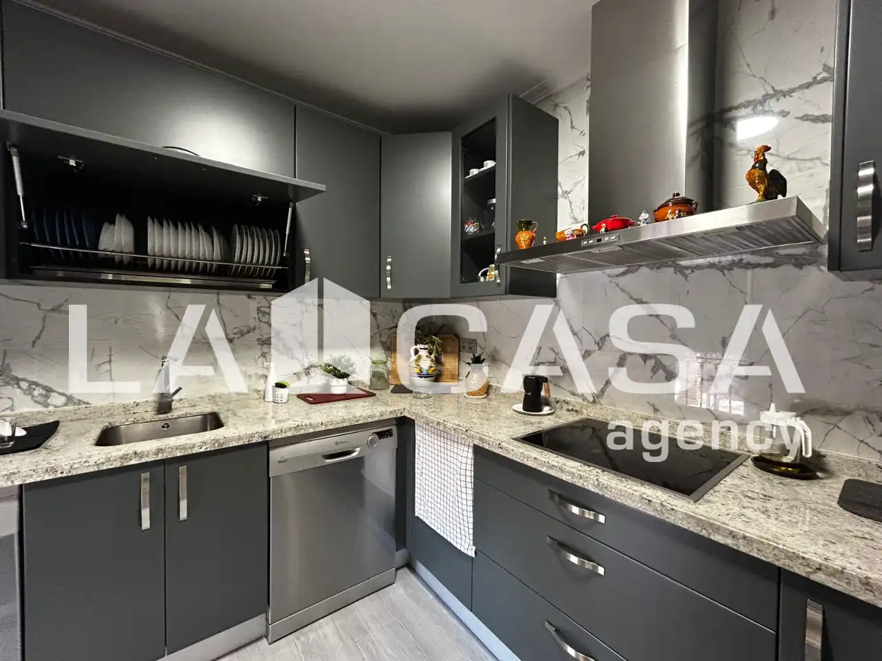 Kitchen of Houses for sale in Montequinto  with Air Conditioner, Storage room and Swimming Pool