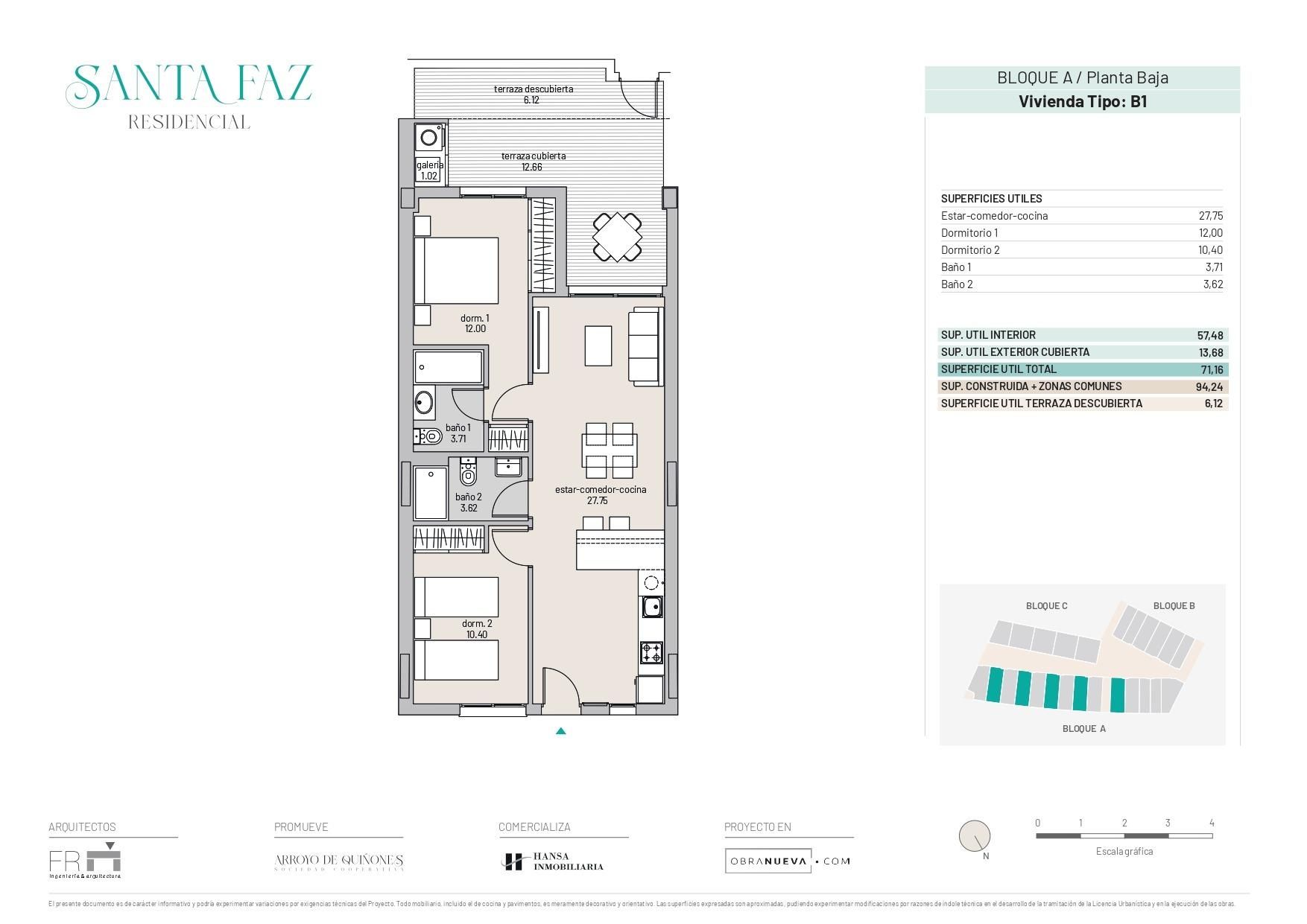 Flat for sale in Sant Joan d'Alacant  with Private garden, Terrace and Storage room