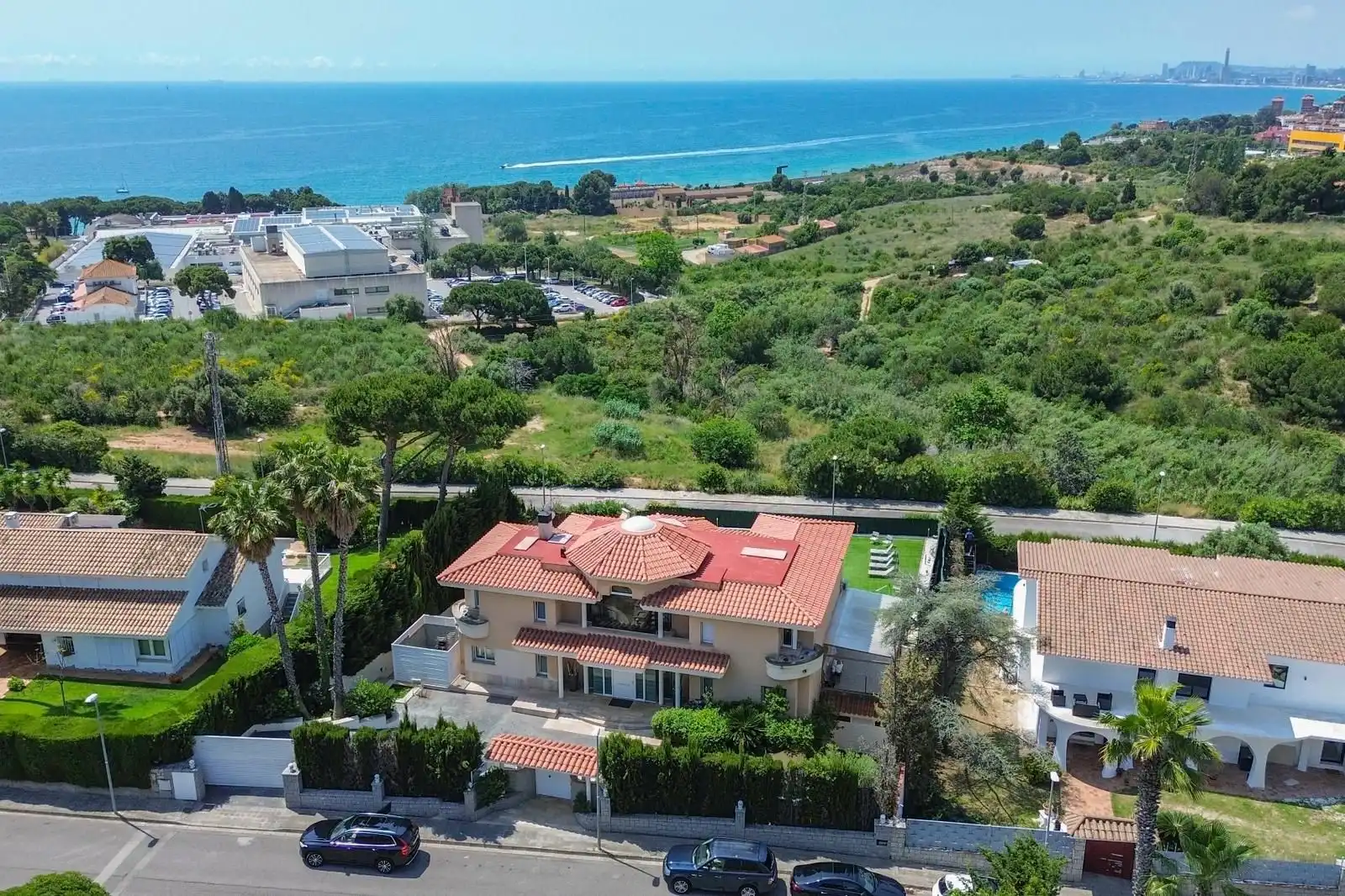 Vista exterior de Casa o chalet en venta en Alella con Aire acondicionado, Calefacción y Jardín privado