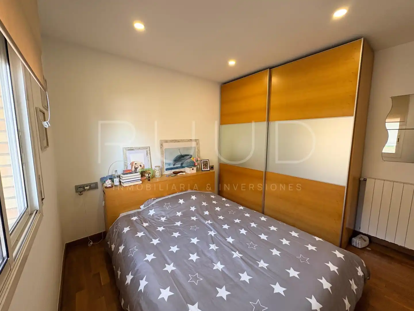 Bedroom of Flat for sale in Castelldefels  with Air Conditioner, Heating and Parquet flooring