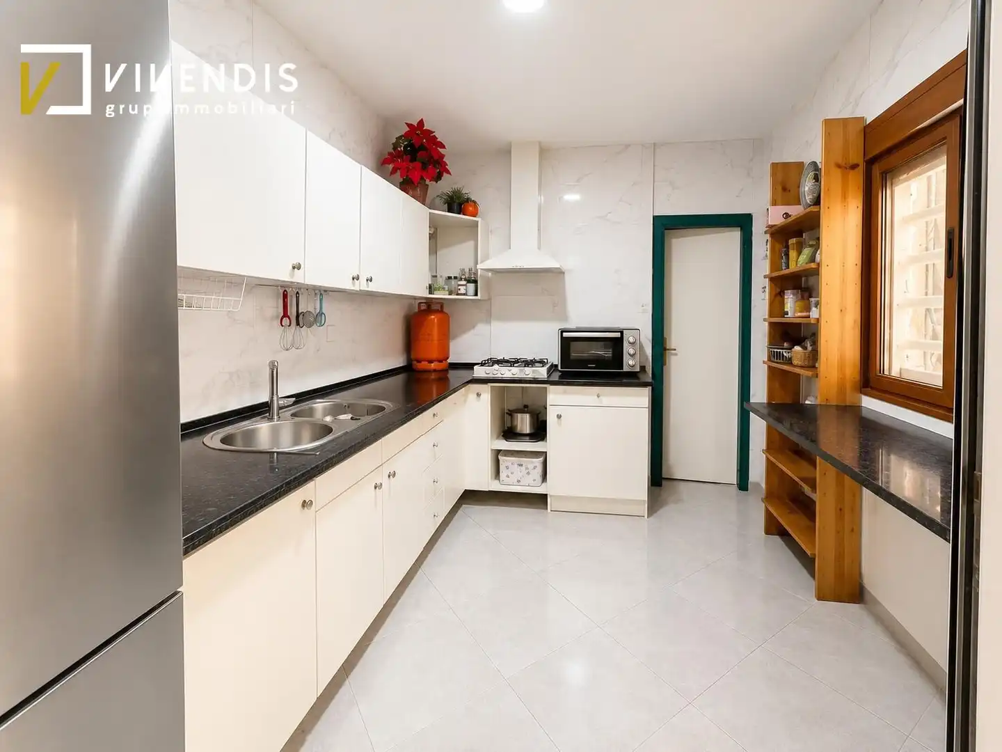 Cocina de Planta baja en venta en Lleida con Aire acondicionado, Calefacción y Terraza
