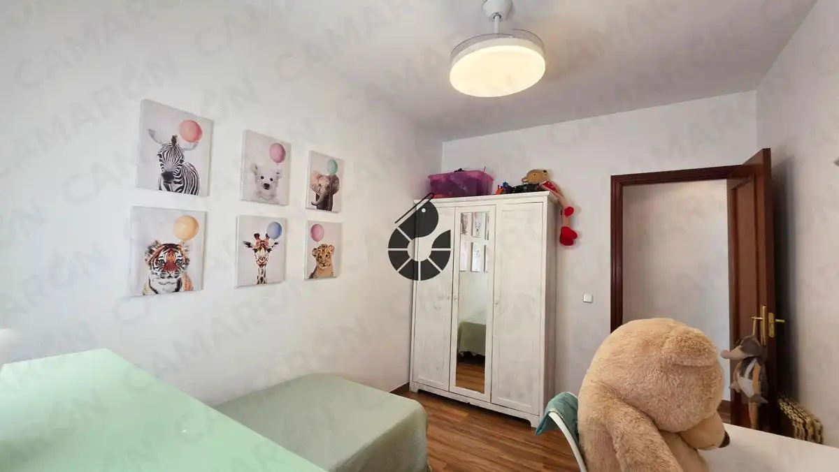 Bedroom of Flat for sale in Coria del Río  with Air Conditioner, Parquet flooring and Storage room