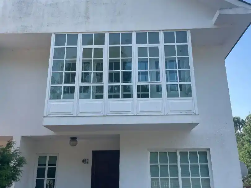 Vista exterior de Casa adosada en venta en Ames con Jardín privado, Parquet y Trastero