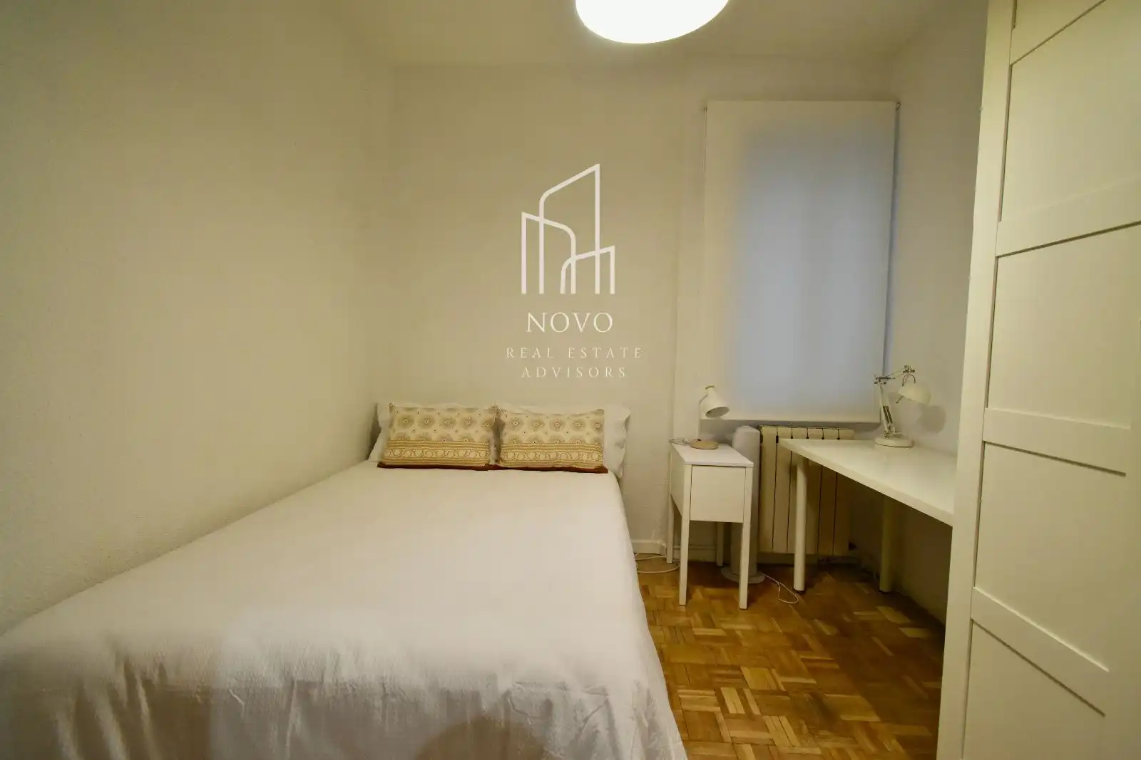 Habitación de Piso de alquiler en Madrid con Aire acondicionado, Calefacción y Amueblado