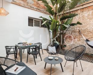 Terrassa de Apartament de lloguer en  Barcelona Capital amb Aire condicionat, Moblat i Forn