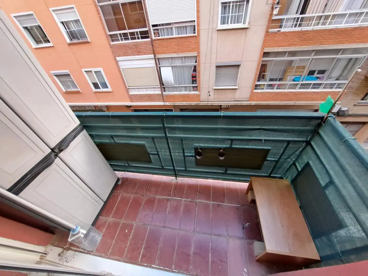 Balcony of Flat for sale in Zaragoza  with Air Conditioner