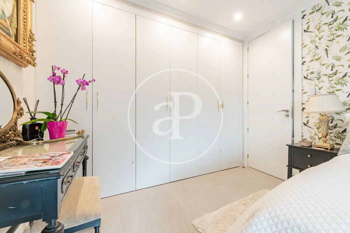 Schlafzimmer von Haus oder Chalet zum Verkauf in Madrid mit Klimaanlage, Heizung und Privatgarten