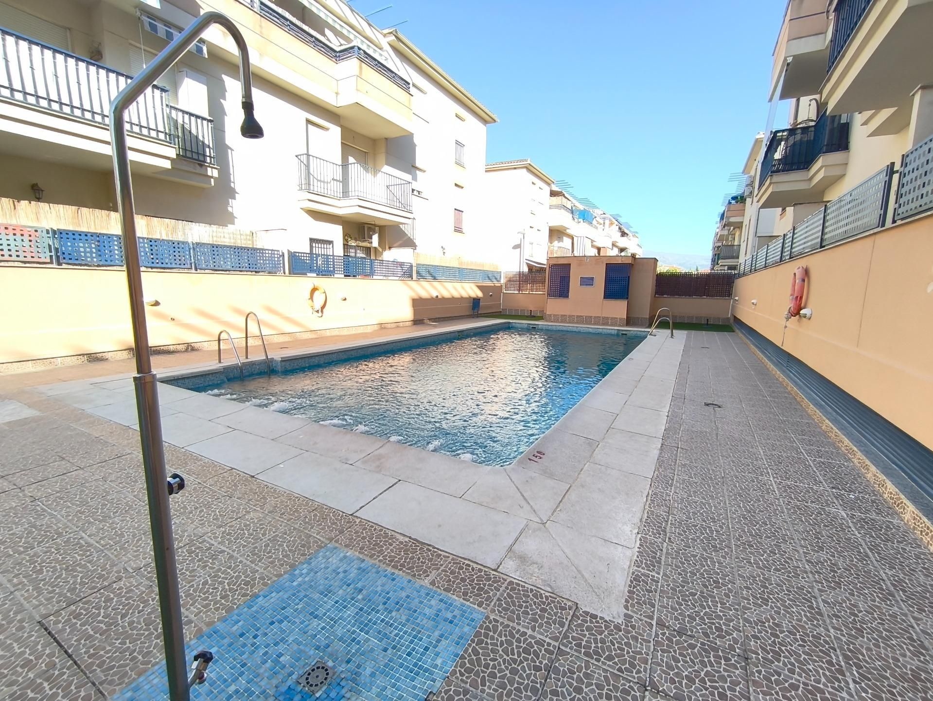 Swimming pool of Flat for sale in Las Gabias  with Private garden, Terrace and Balcony