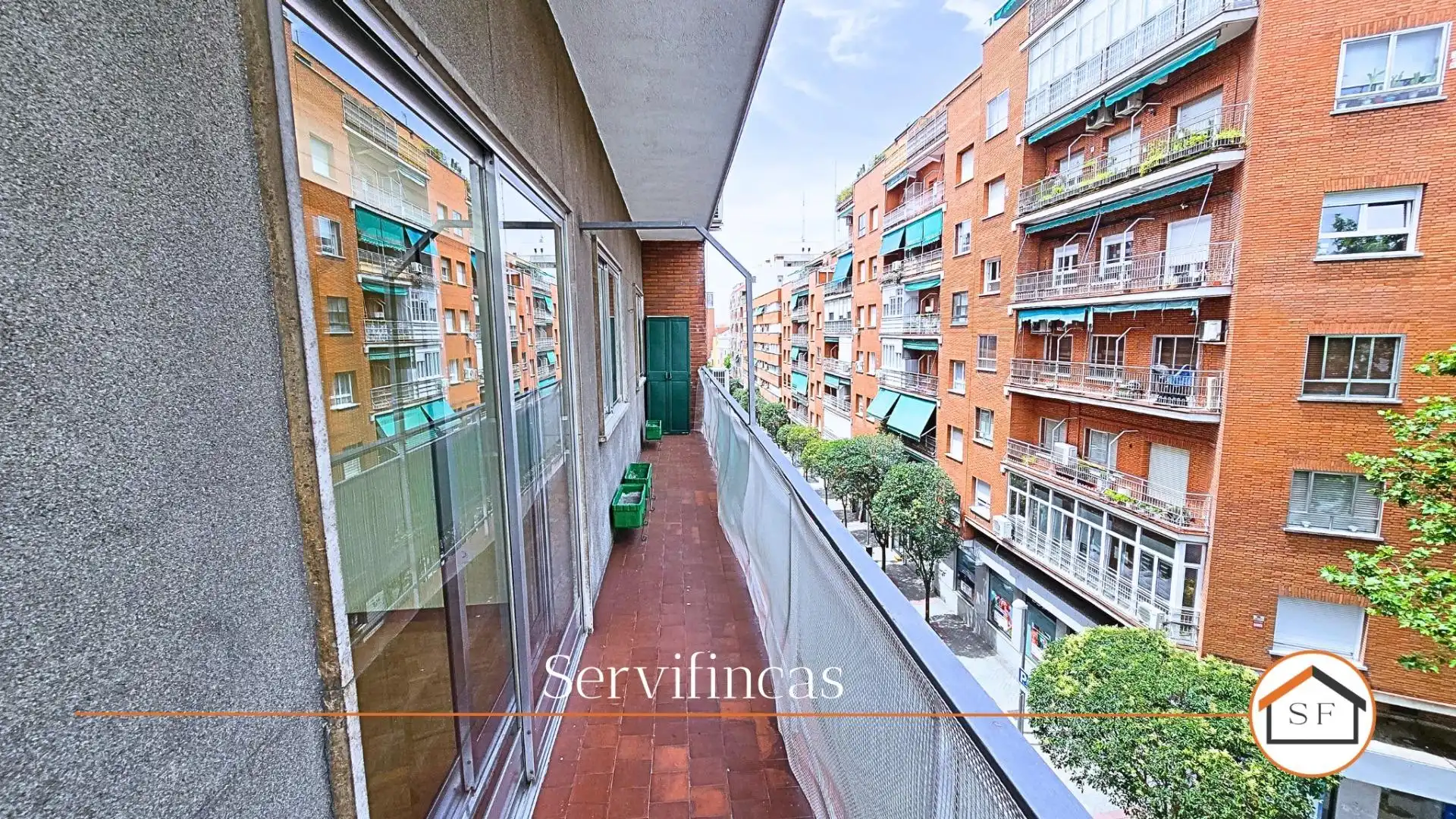 Balcony of Flat for rent in Madrid  with Heating, Terrace and Balcony