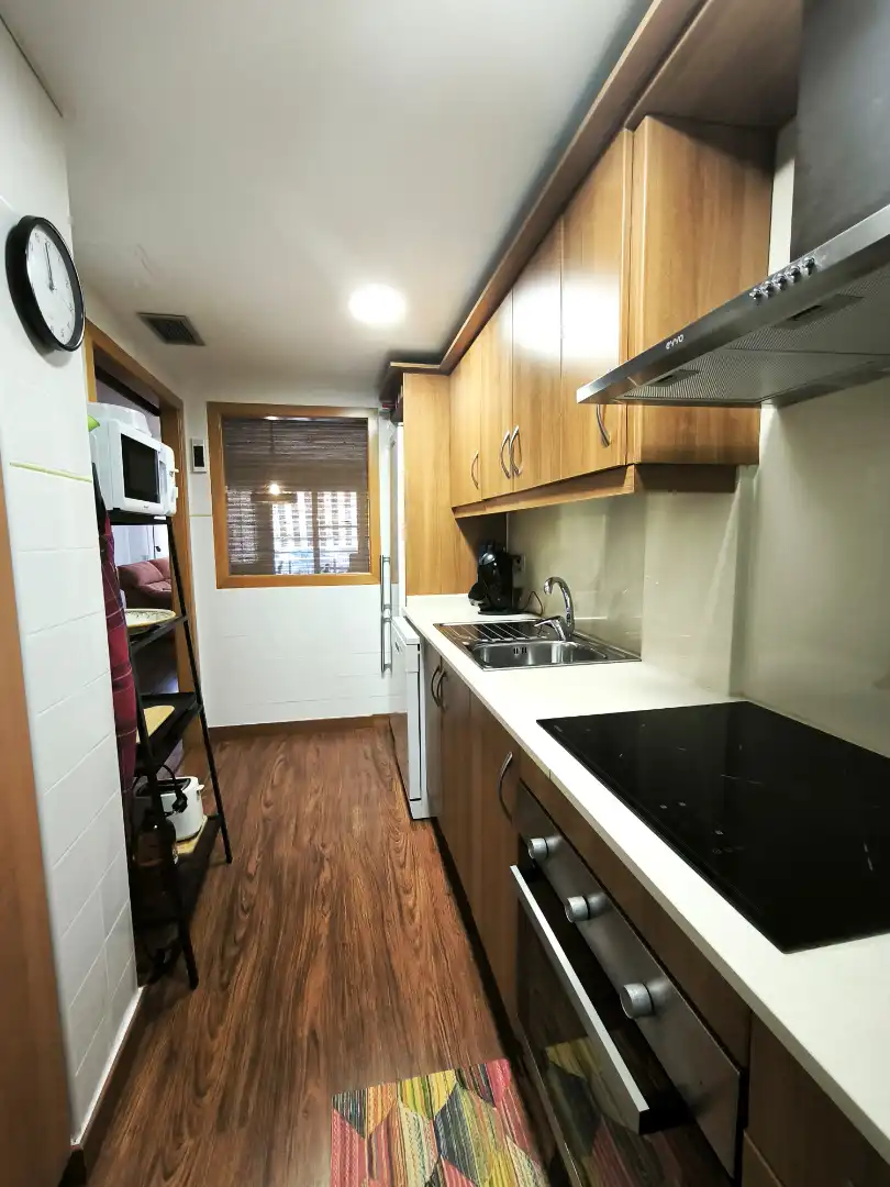 Küche von Wohnung zum Verkauf in La Ràpita mit Klimaanlage, Terrasse und Möbliert
