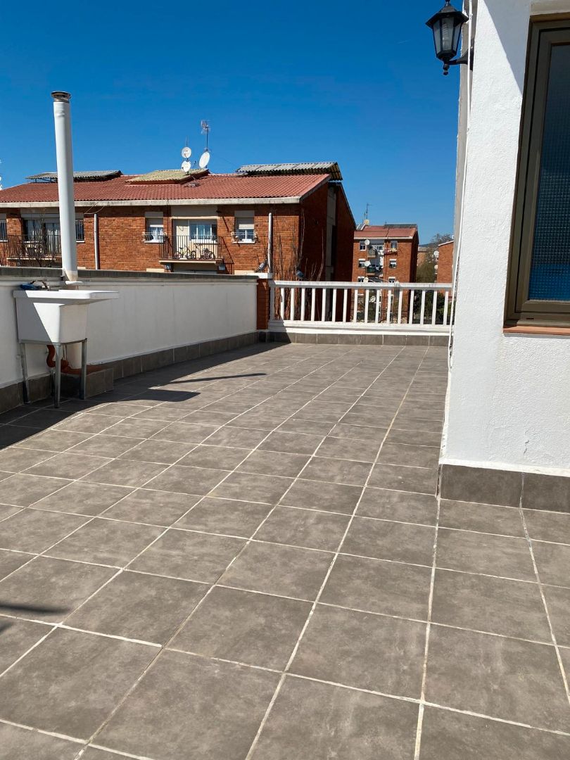 Terrace of Single-family semi-detached for sale in Terrassa  with Air Conditioner, Heating and Terrace