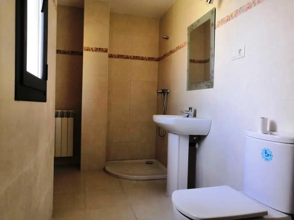 Bathroom of Flat for sale in La Puebla de Castro  with Heating, Parquet flooring and Terrace