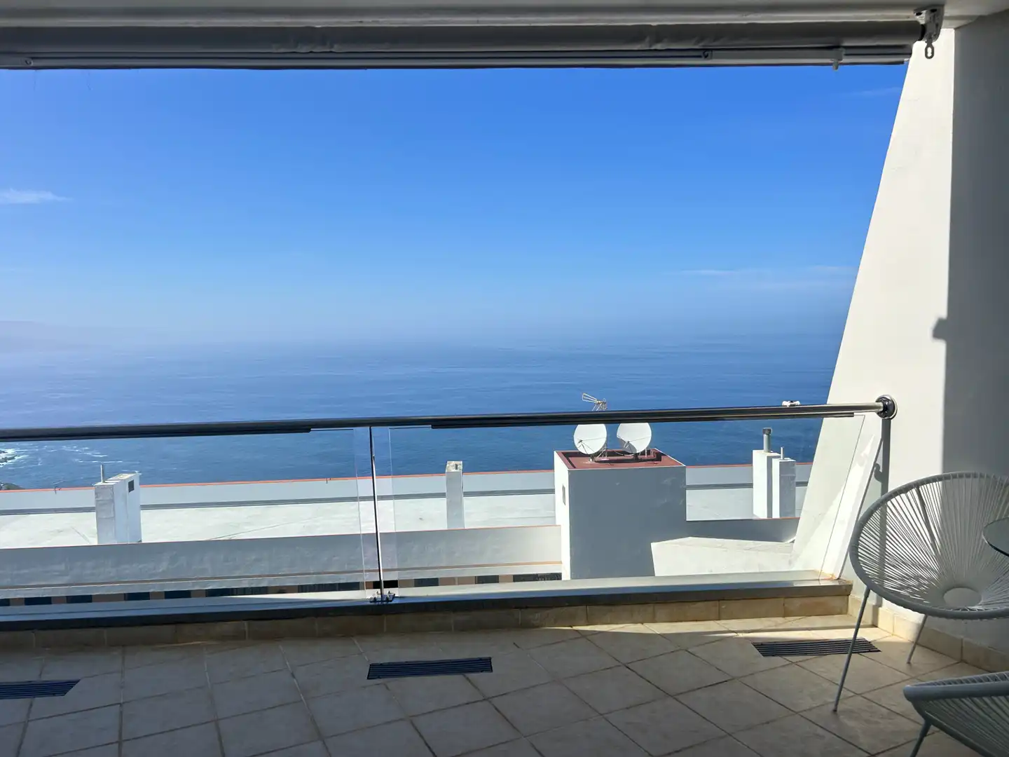 Terraza de Piso de alquiler en El Sauzal con Terraza y Amueblado
