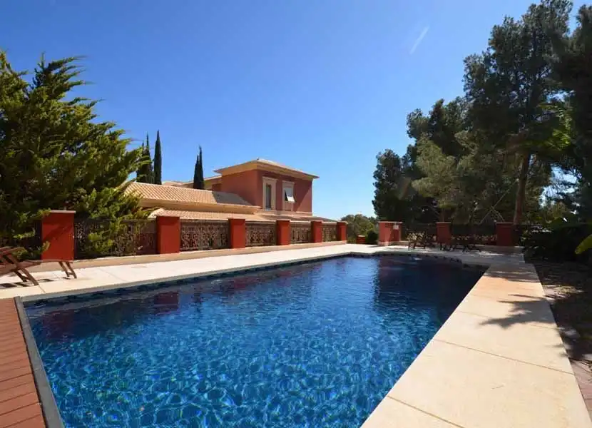 Piscina de Casa o chalet en venta en Altea con Aire acondicionado, Jardín privado y Terraza
