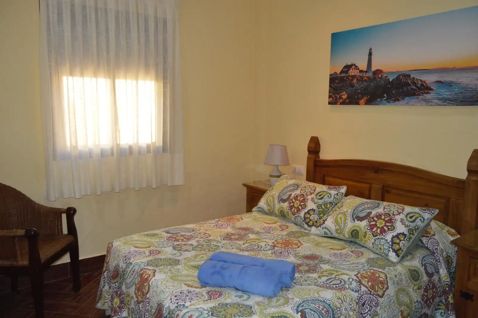 Dormitori de Casa o xalet de lloguer en Barbate amb Aire condicionat, Jardí privat i Terrassa