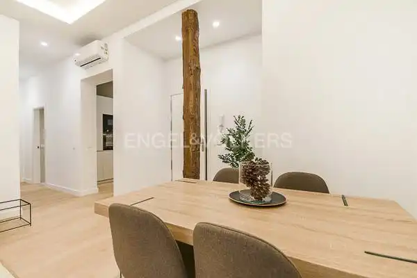 Dining room of Flat for sale in Madrid  with Air Conditioner, Heating and Parquet flooring