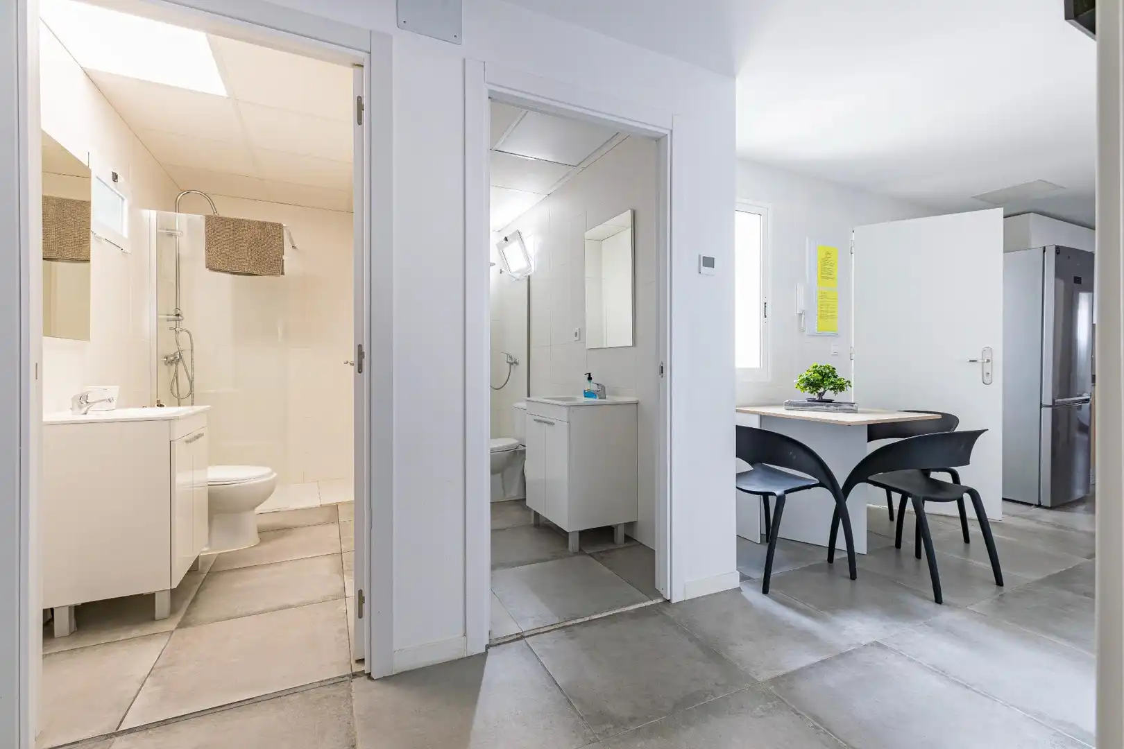 Badezimmer von Wohnung zur untervermieten in Murcia mit Klimaanlage, Heizung und Möbliert