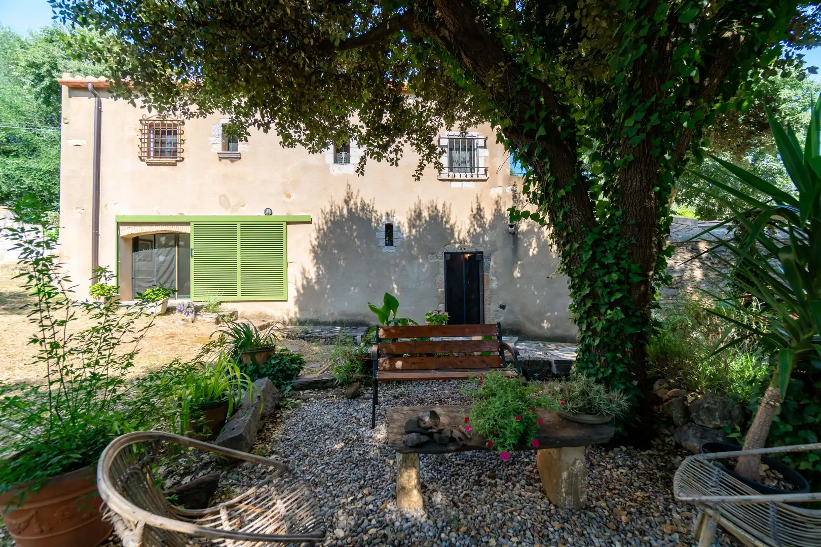 Exterior view of Houses for sale in Navata  with Air Conditioner, Heating and Terrace